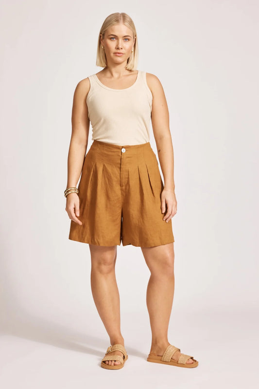 Miramar Shorts - Caramel