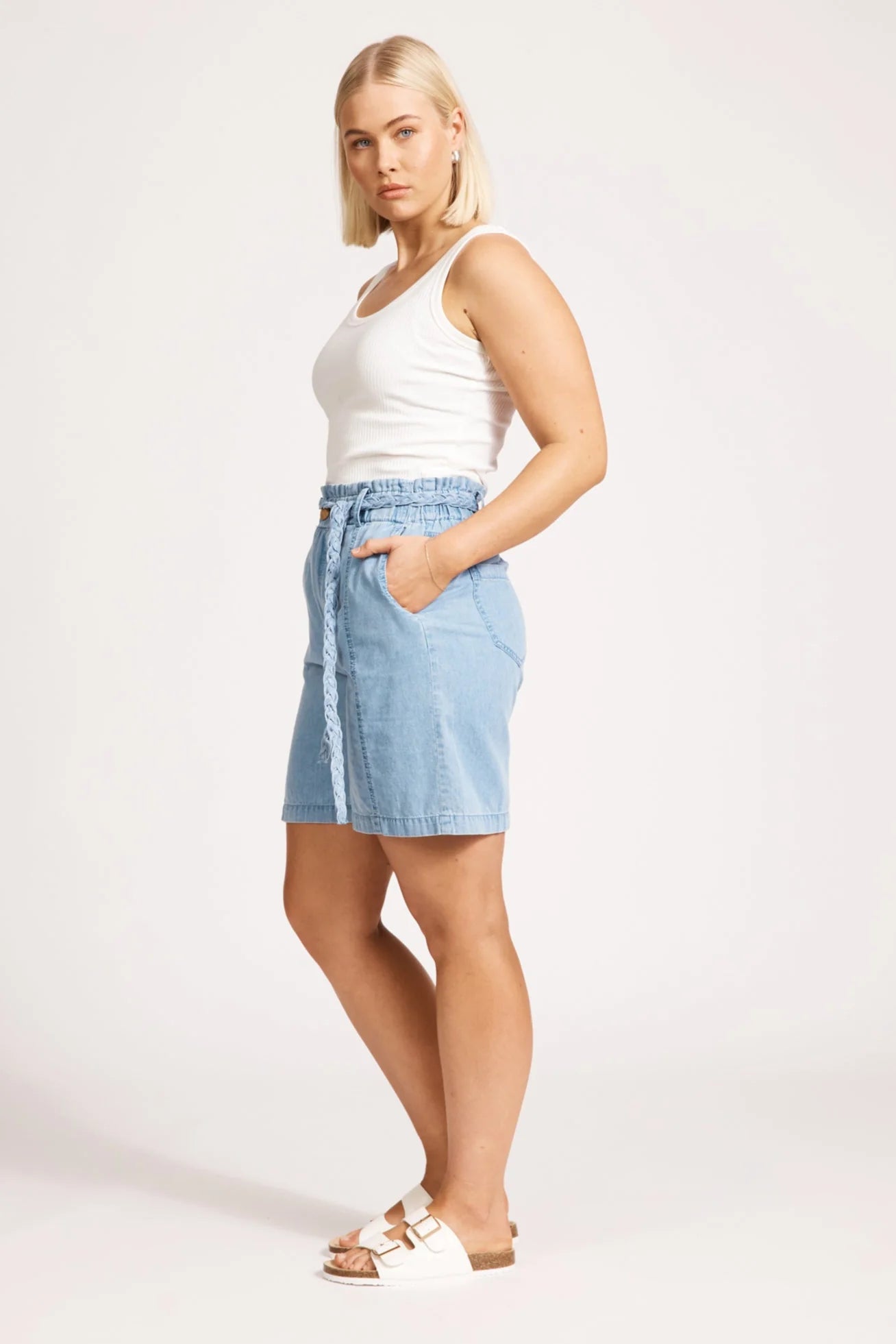 Melenia Denim Shorts