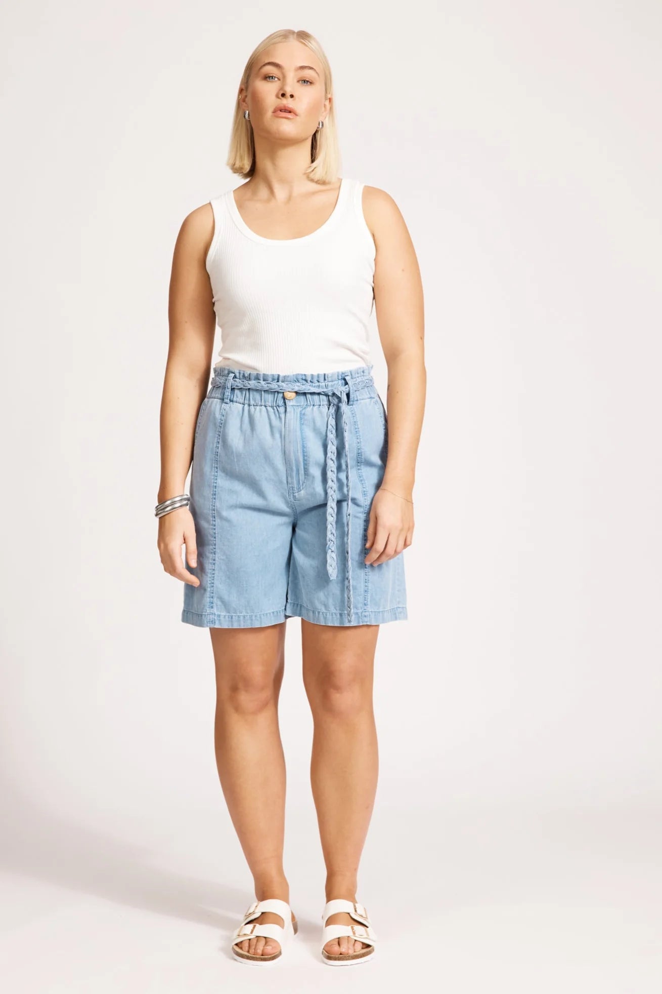 Melenia Denim Shorts
