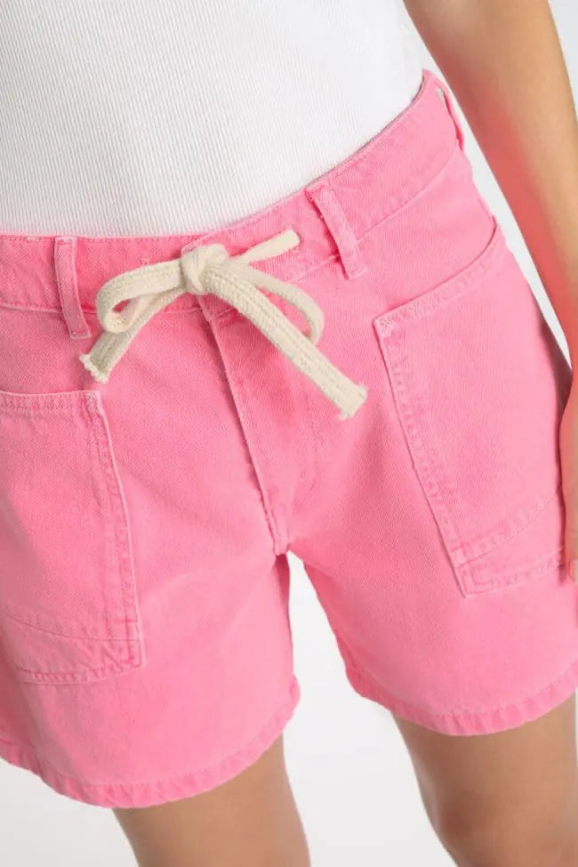 Mado Denim Shorts - Pink
