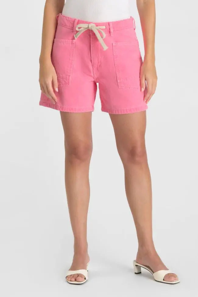 Mado Denim Shorts - Pink