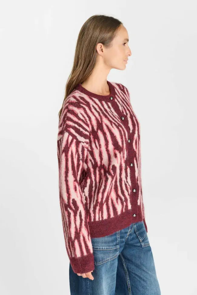 Zebry Cardigan - Candy