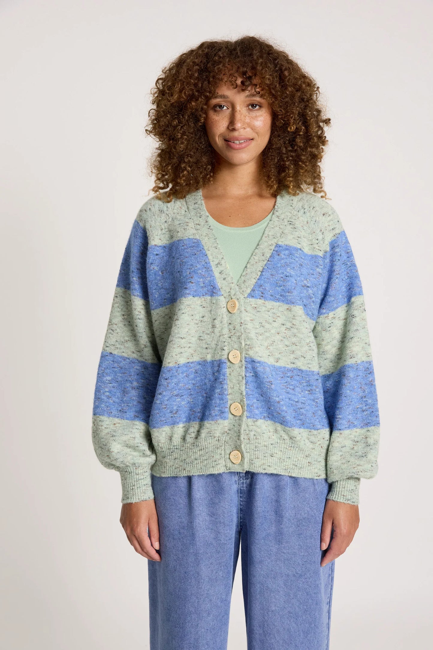 Zarda Cardigan - Sage / Lake