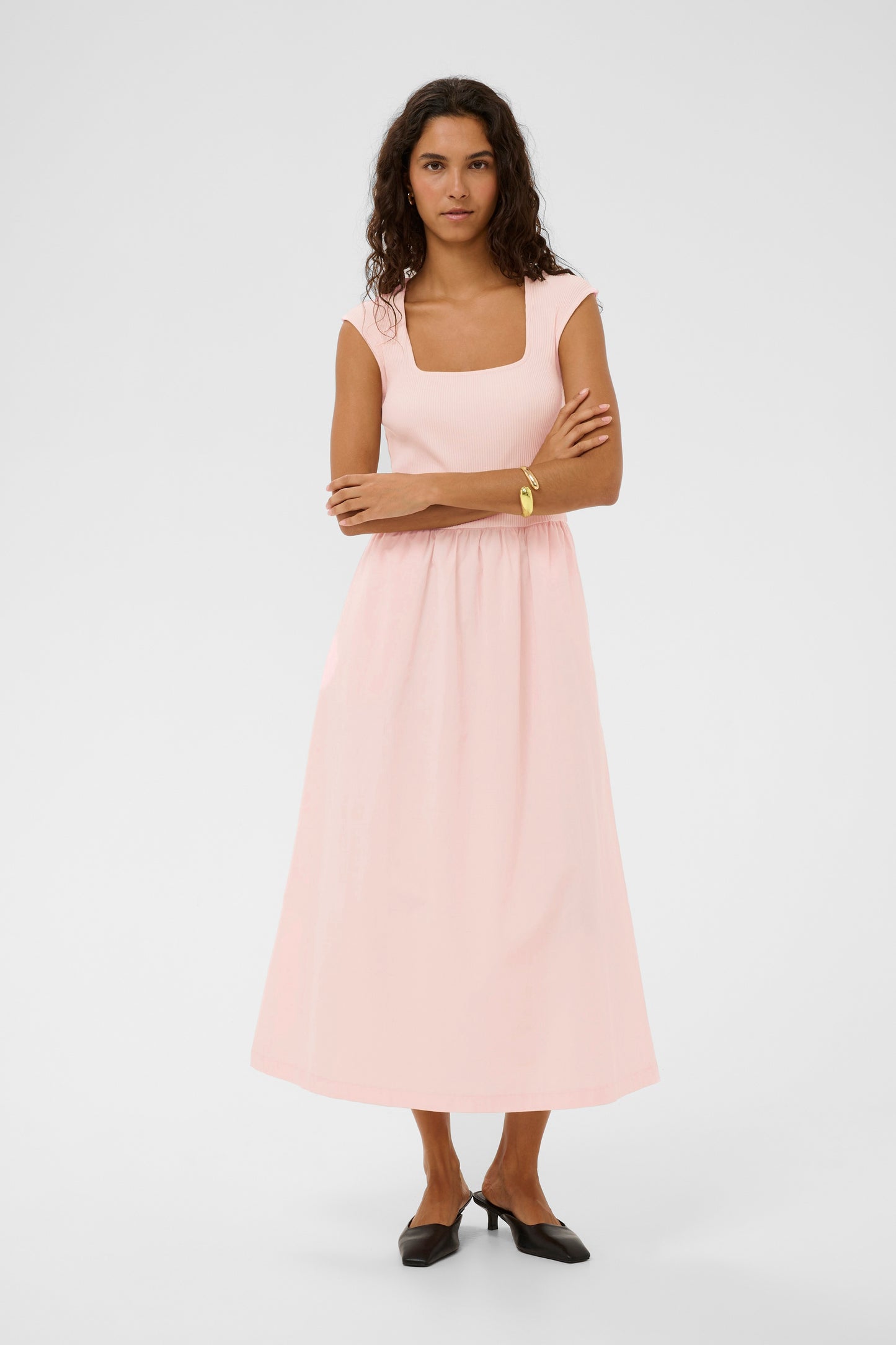 SLSimone Phoebe Dress - Blush Pink