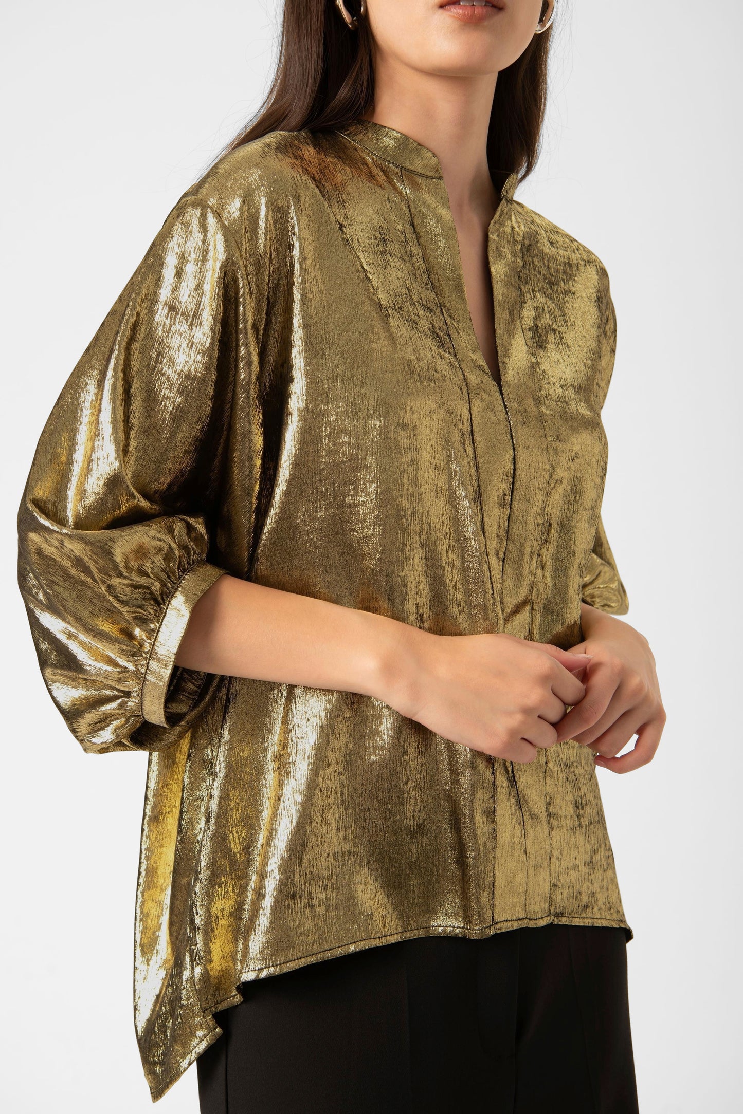 SLMirmir Amily Blouse - Golden Surface