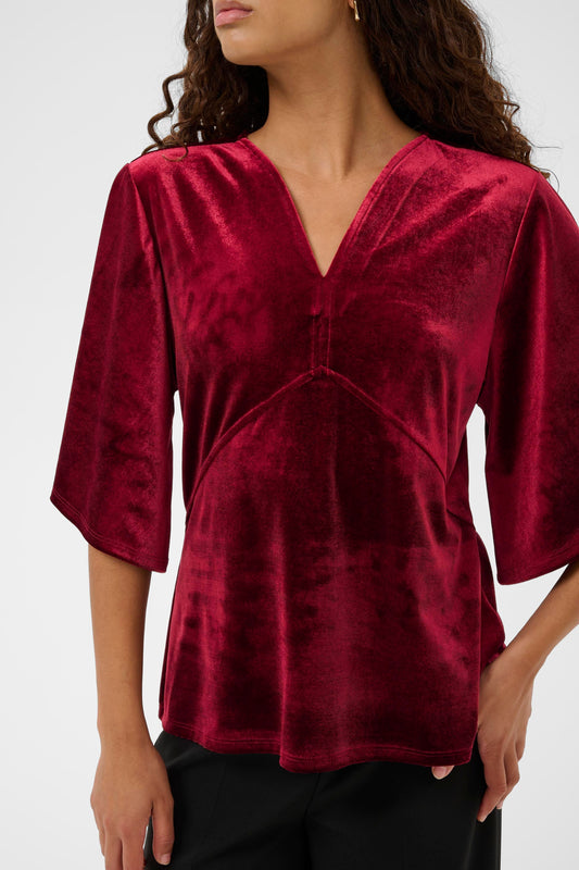 SLVerlera Blouse - Wine