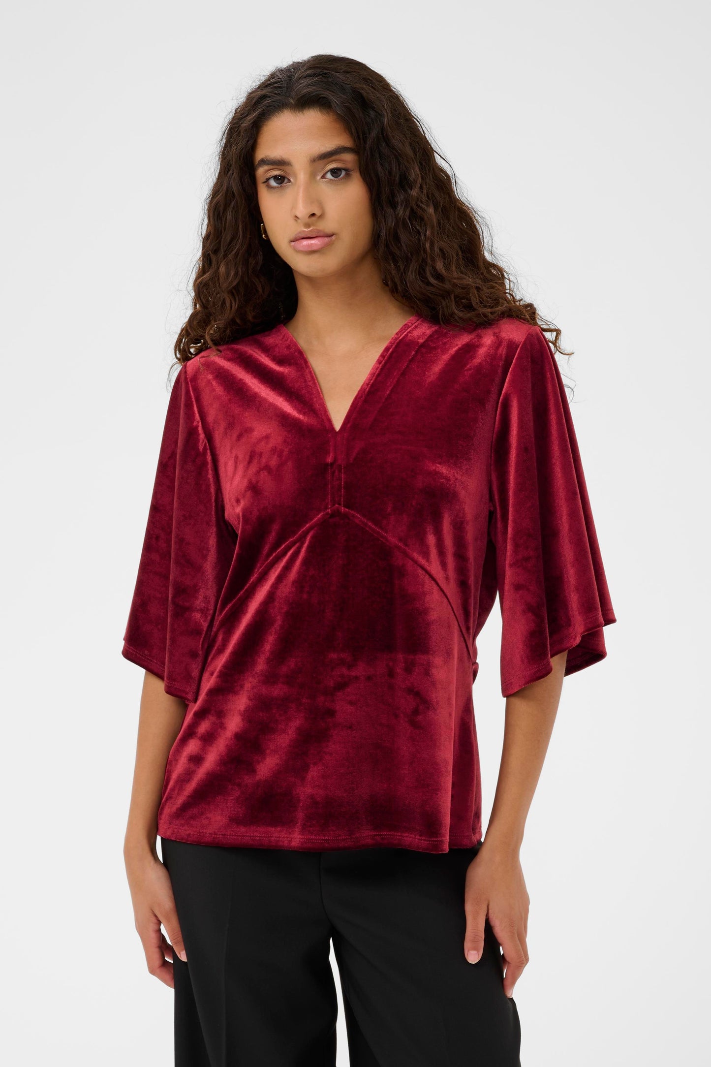 SLVerlera Blouse - Wine