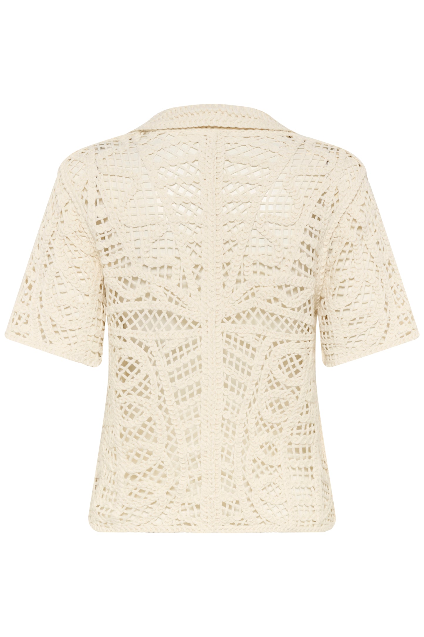 SLAnamy Polo Blouse - Cream
