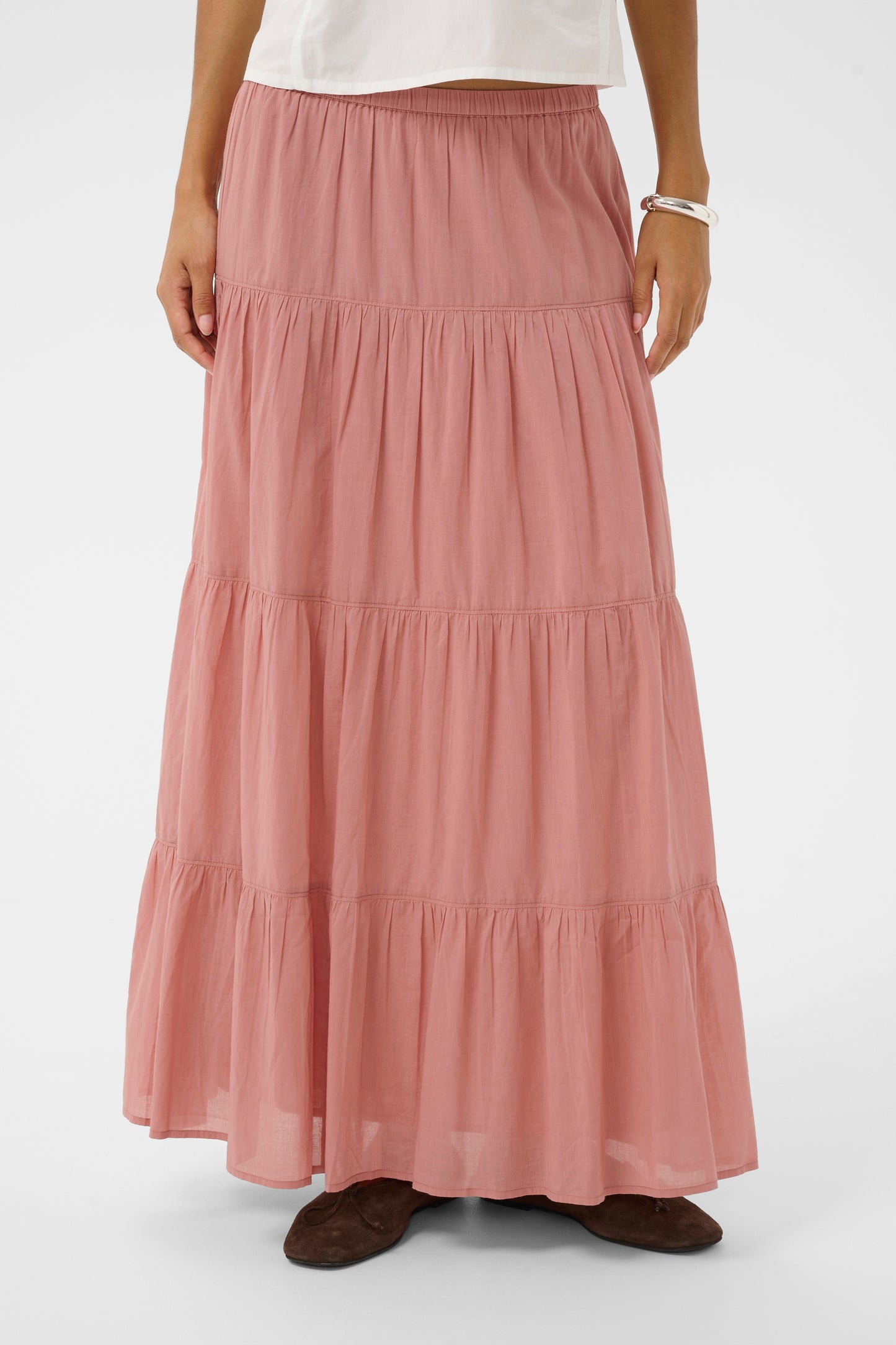 SLRuna MAxi Skirt - Ash Rose