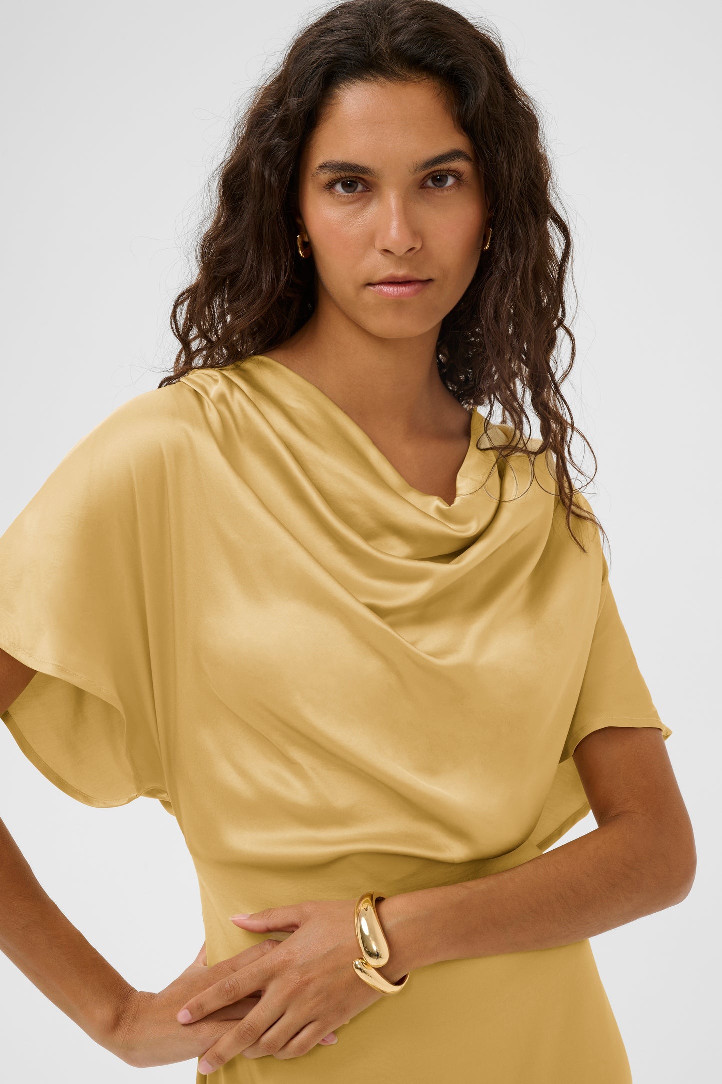 SLEvilla Dress - Reed Yellow