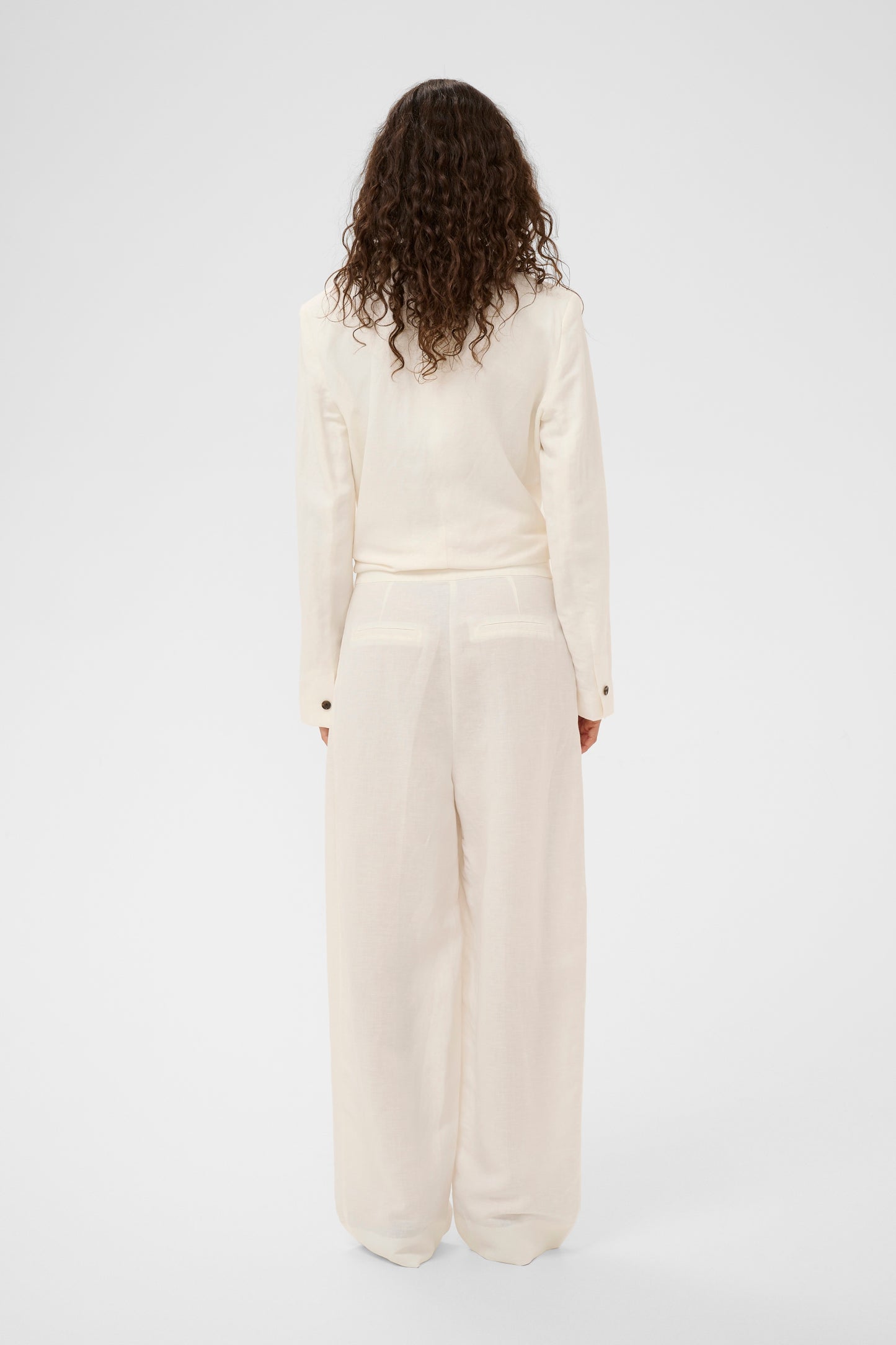 SLRagna Nanine Barrel Pants - Broken White