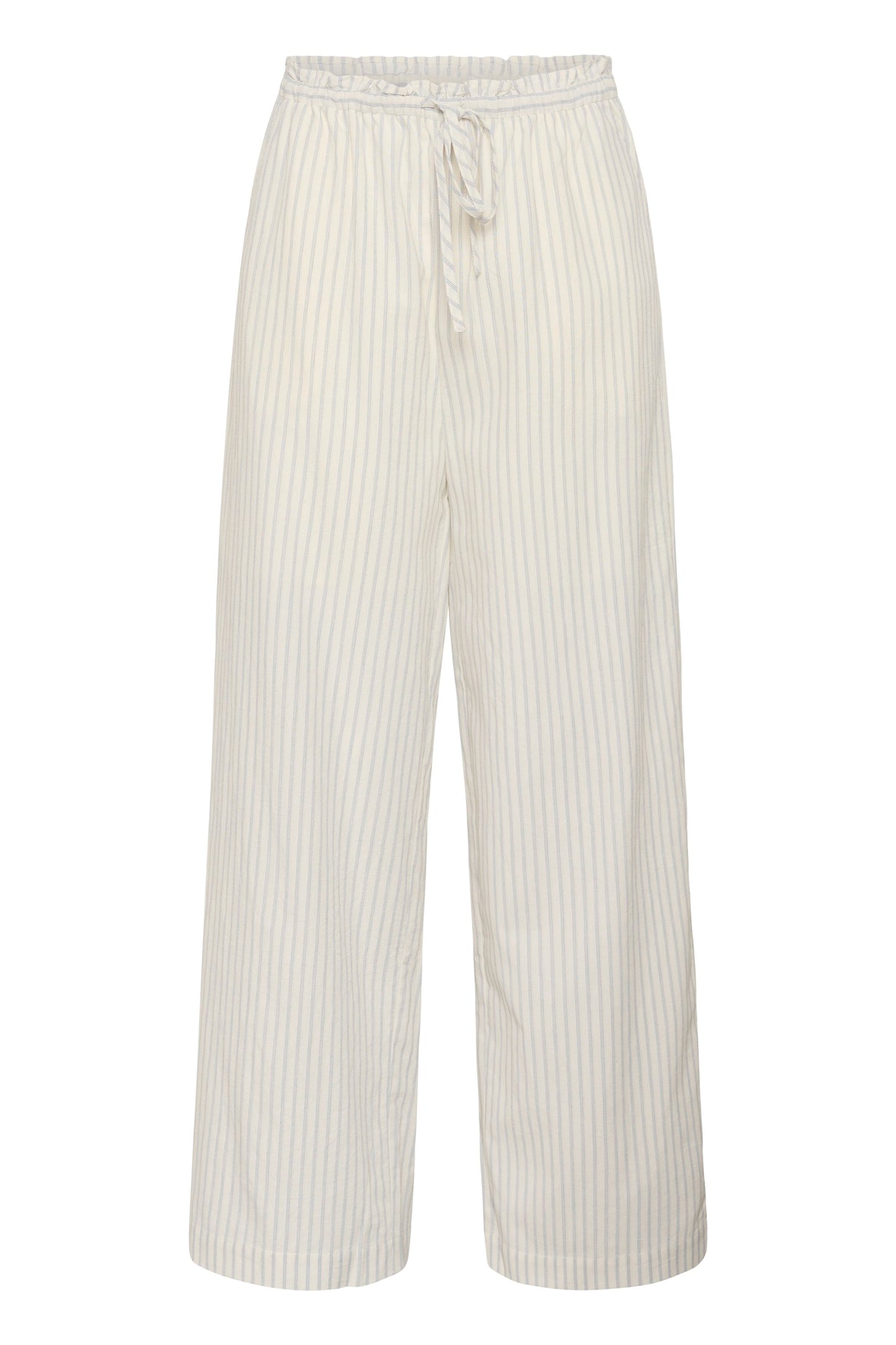 SLCandela Pants - White & Blue Stripe