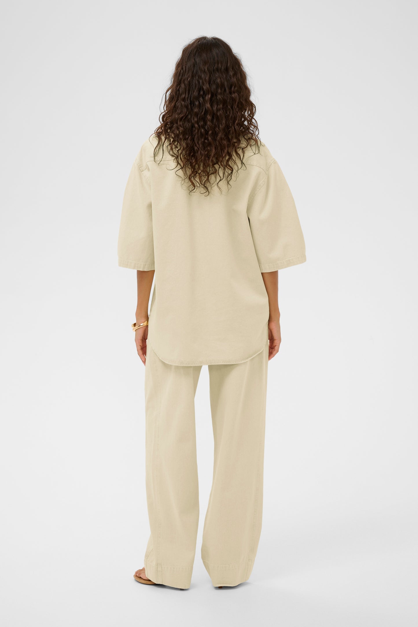 SLNinnia Shirt - Reed Yellow Denim