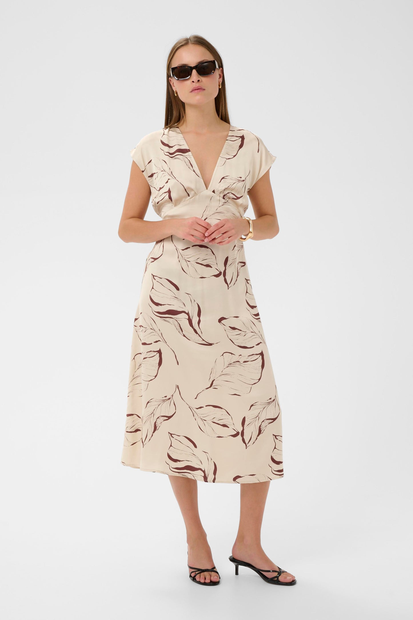 SLClero Midi Printed Dress
