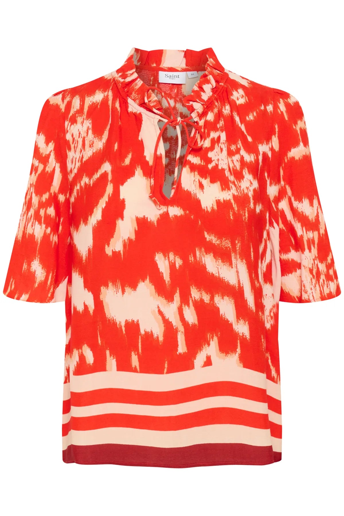 KhloeSZ Blouse - Poinciana Water Bloom