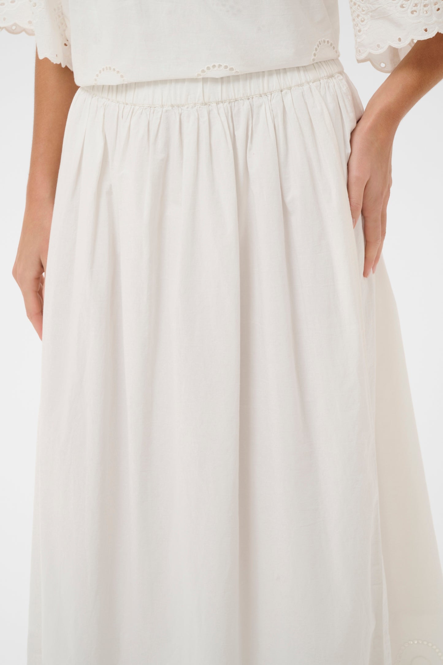 RivashellSZ Skirt - Bright White