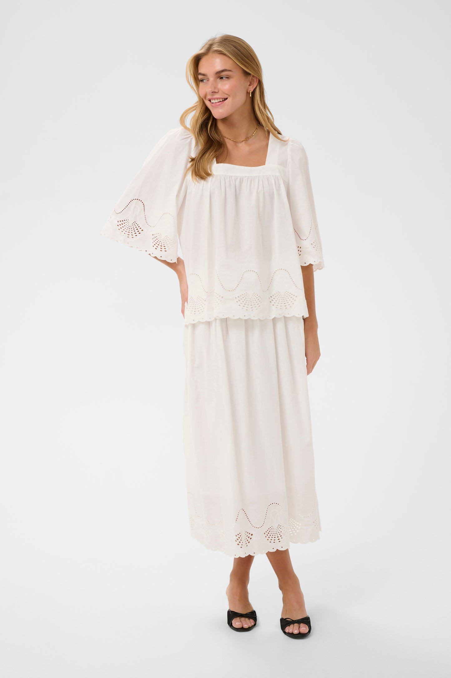 RivashellSZ Skirt - Bright White