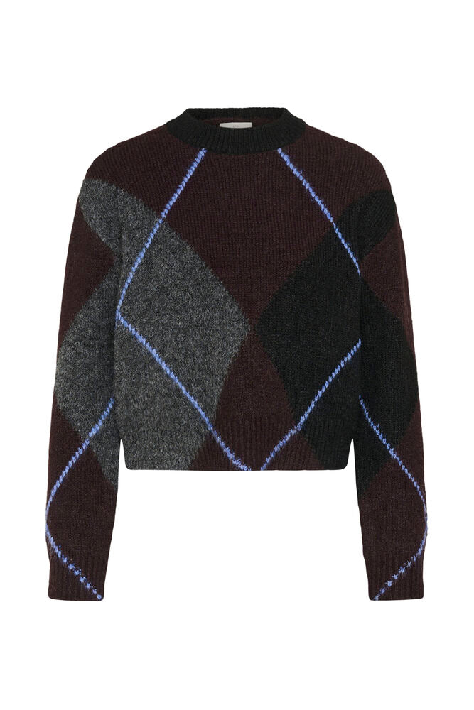 KAgrith Knit Pullover - Dark Grey