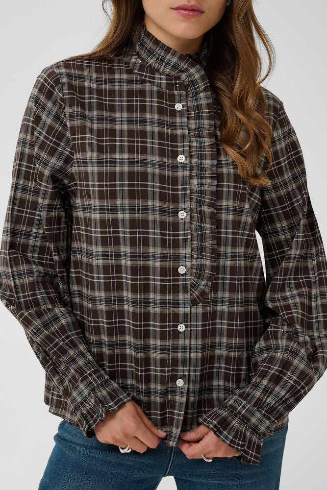 UllySZ Shirt - Chocolate Brown