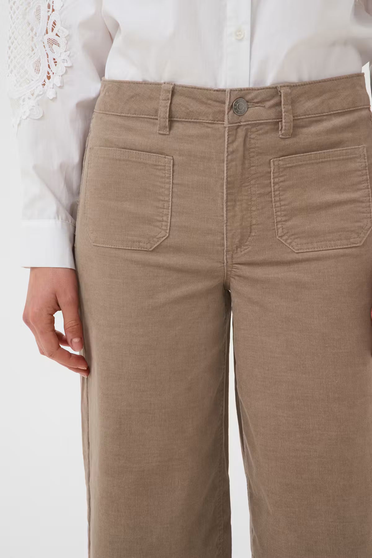 KAbecca Pocket Trousers - Desert Taupe