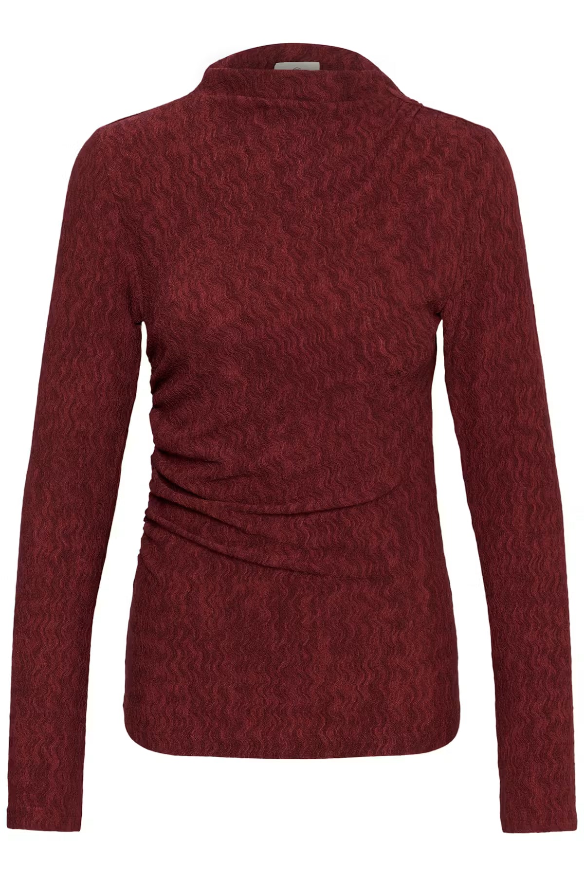 KArita Jersey Blouse - Port