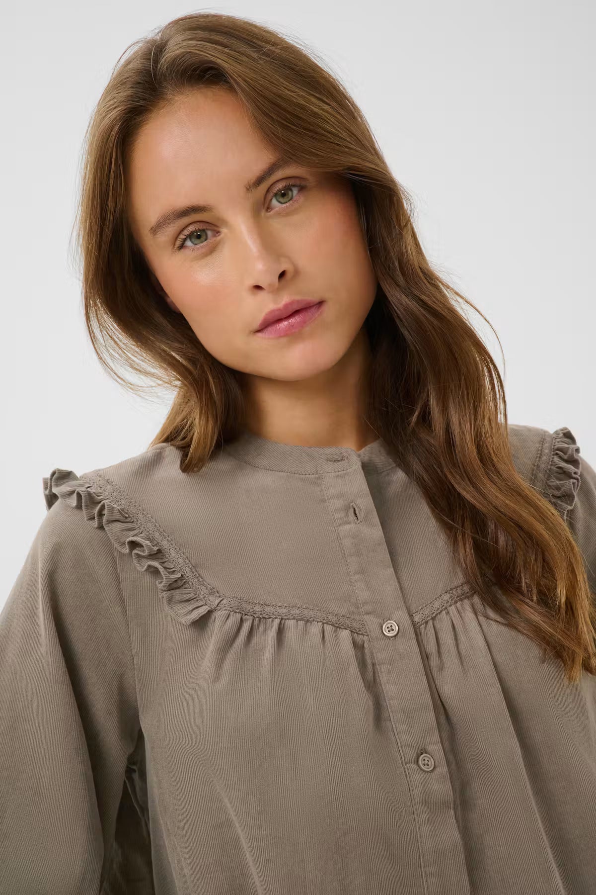 KAfanny Blouse - Desert Taupe