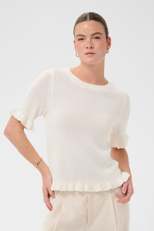 KAlindsay Knit Pullover - Chalk