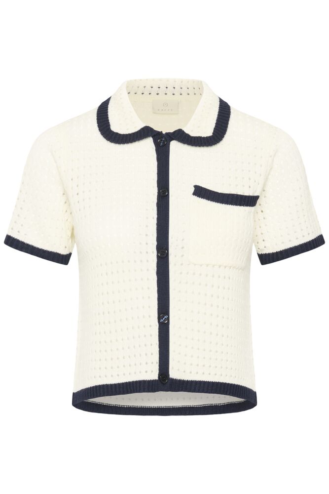 KAbrianna Knit Cardigan - White