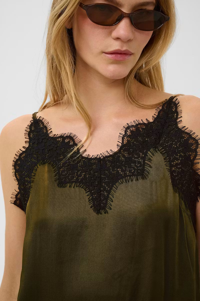 SLIrini Lace Top - Beech