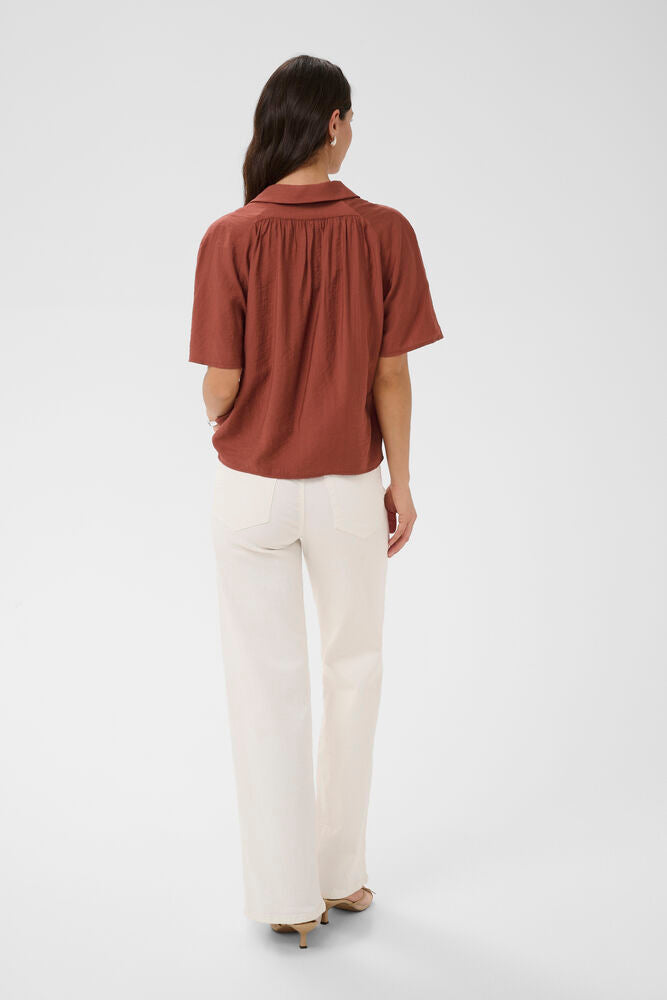 KAemily Blouse - Henna Brown