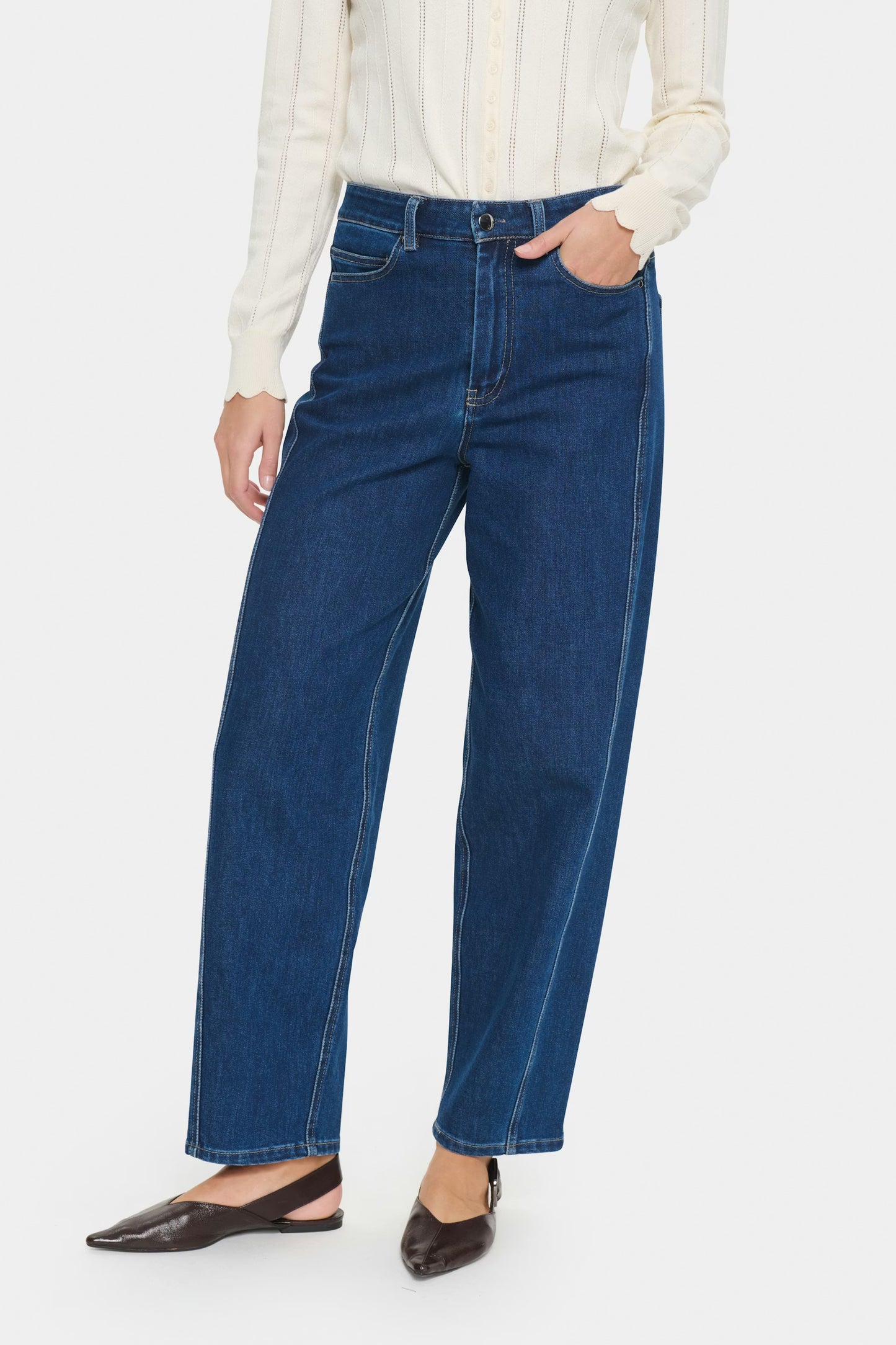OivySZ Jeans - Medium Blue Denim