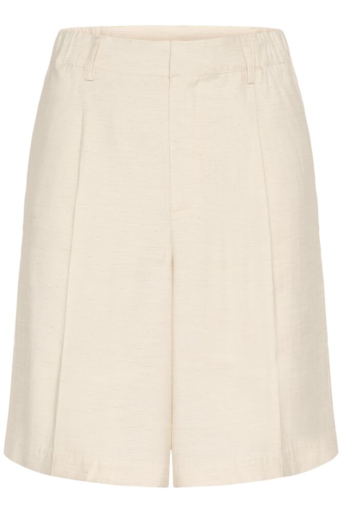 KAannetta High Waisted Shorts - Feather Grey Melange