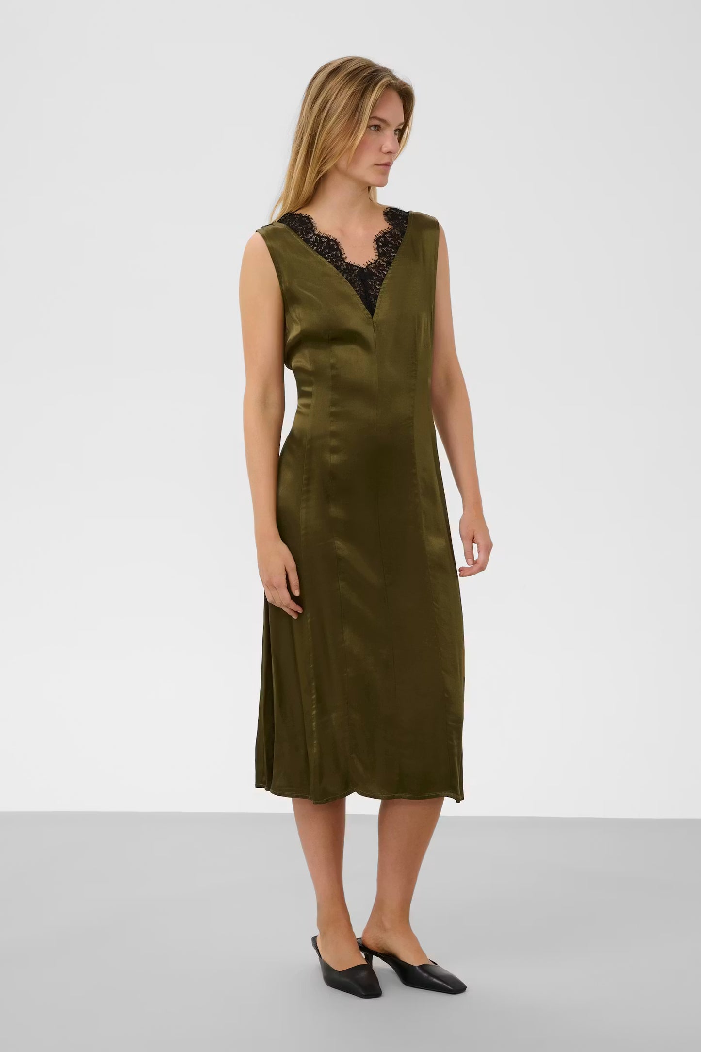 SLIrini Lace Dress - Beech