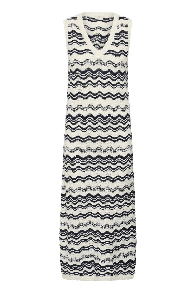 KAanna Knit Dress - White/Midnight