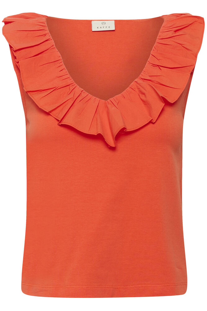 KAdidde Flounce Top - Orange