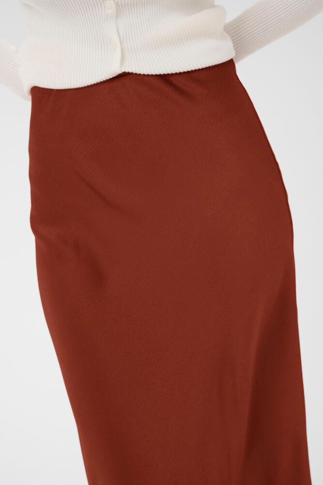 KAlotte Skirt - Henna Brown