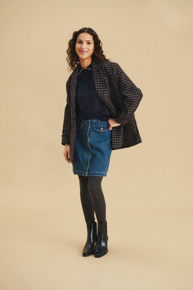 UttaSZ Coat - Chocolate Brown