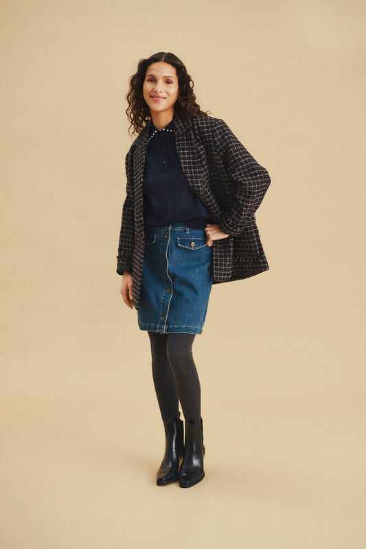 UttaSZ Coat - Chocolate Brown