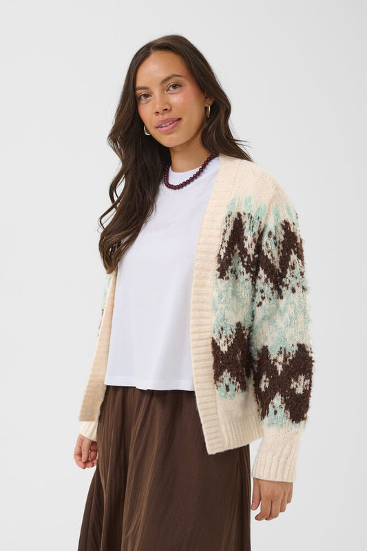 TuskaSZ Cardigan - Ice