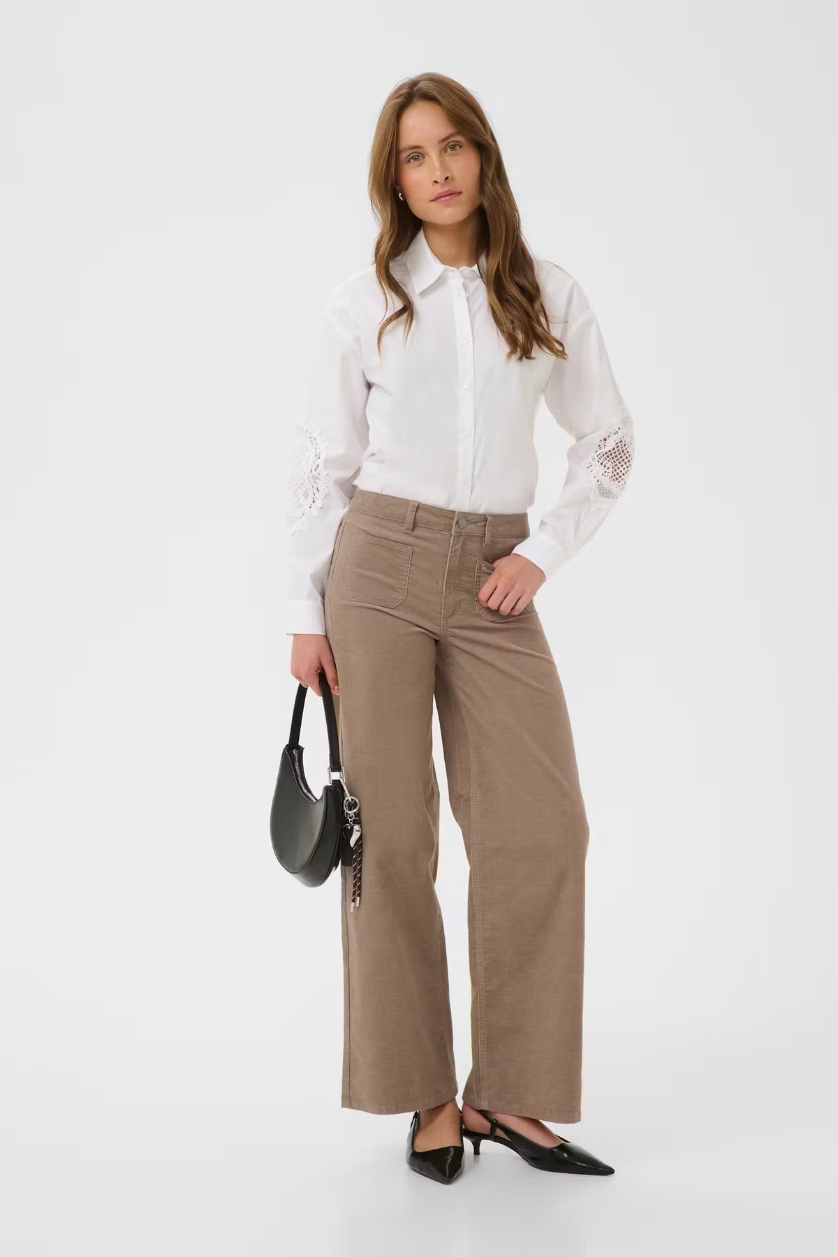 KAbecca Pocket Trousers - Desert Taupe