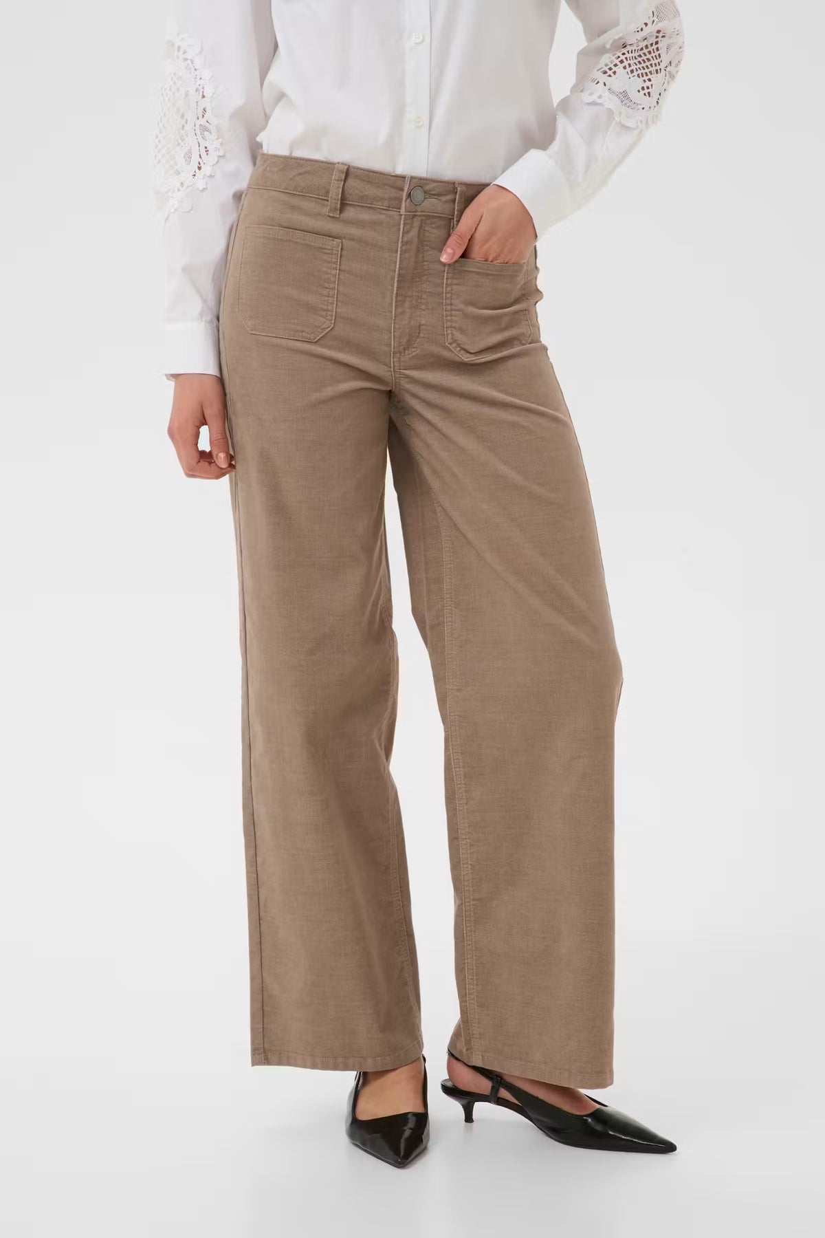 KAbecca Pocket Trousers - Desert Taupe