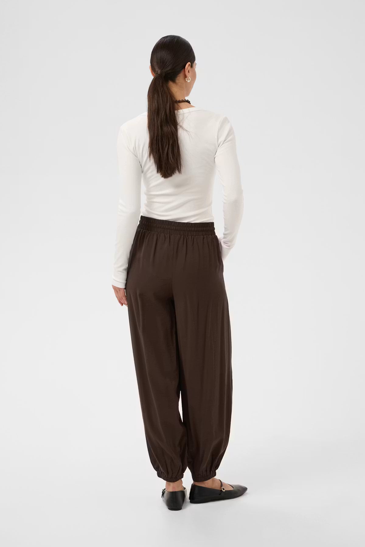 KAalberta Trousers - Coffee Bean