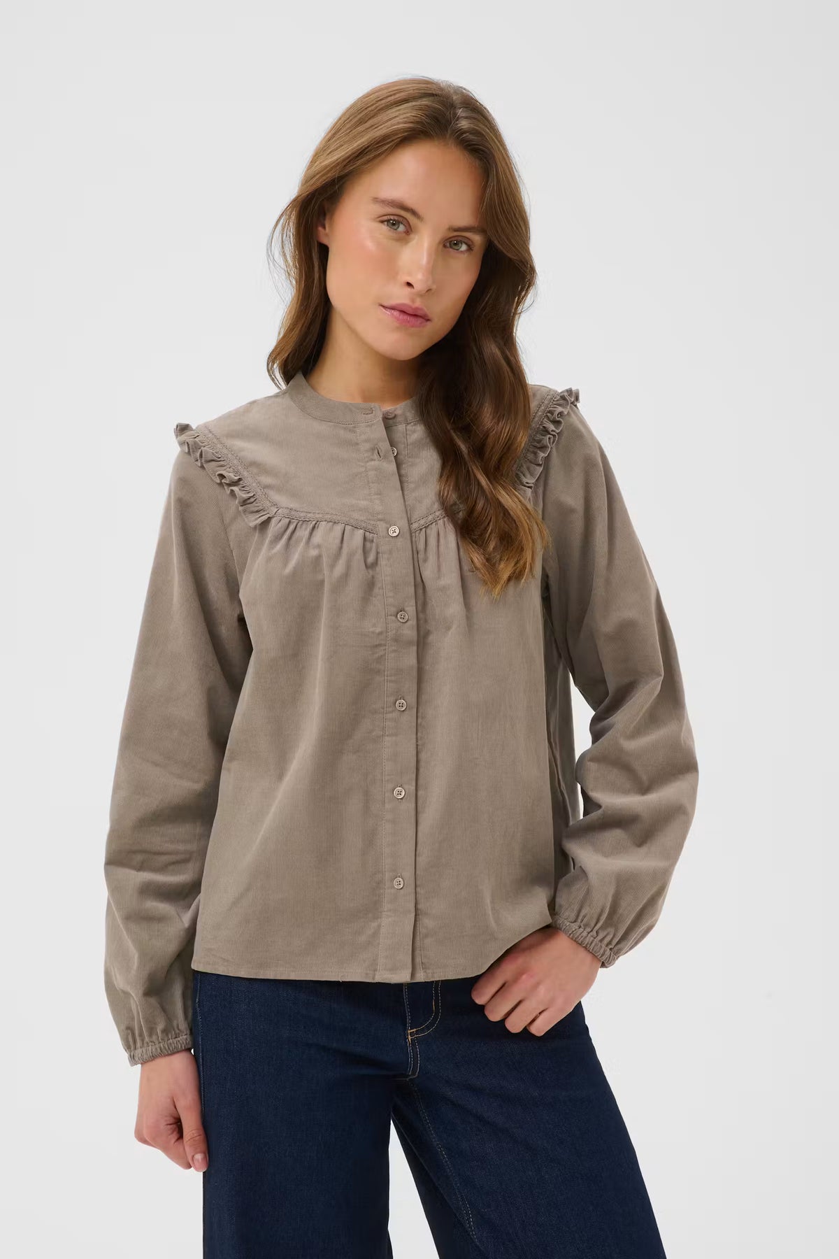 KAfanny Blouse - Desert Taupe