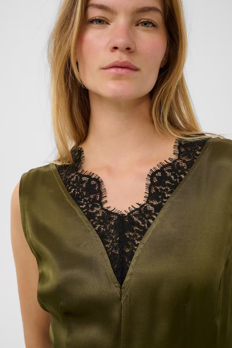 SLIrini Lace Dress - Beech