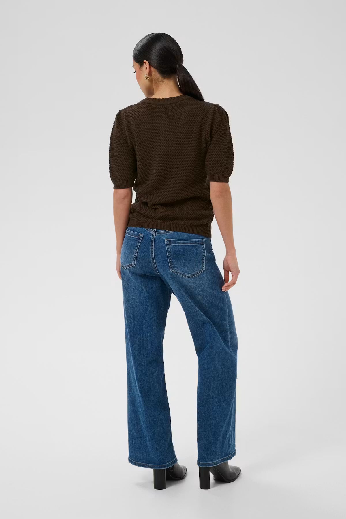 KAvivian Knit Pullover - Coffee Bean