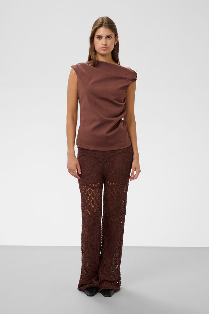 SLEirlys Dalida Top - Brown Stone