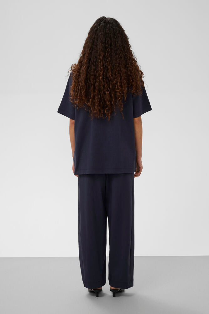 SLHevanne Barrel Trousers - Night Sky