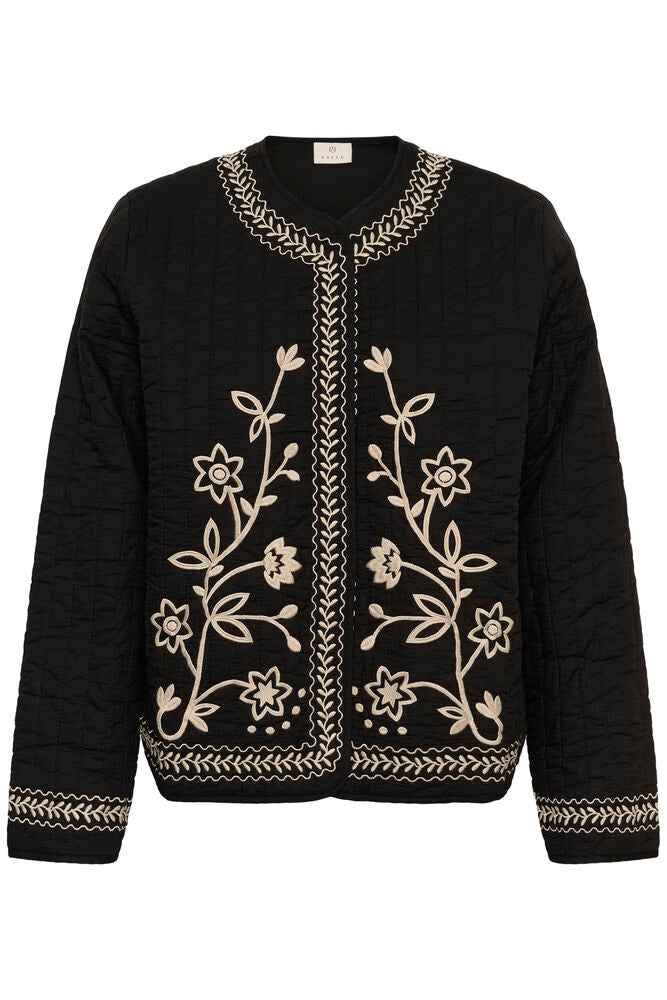 KAfibi Quilted Jacket - Black