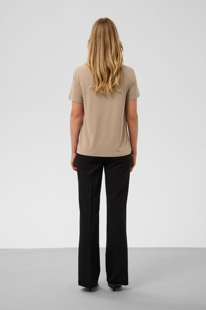 SLColumbine Crew Neck T-Shirt - Silver Mink