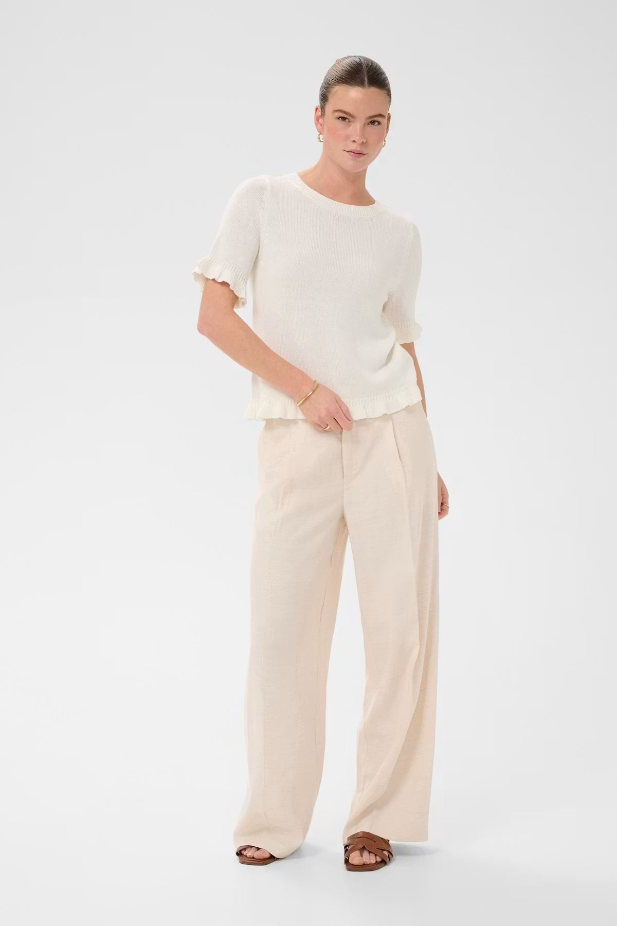 KAlindsay Knit Pullover - Chalk